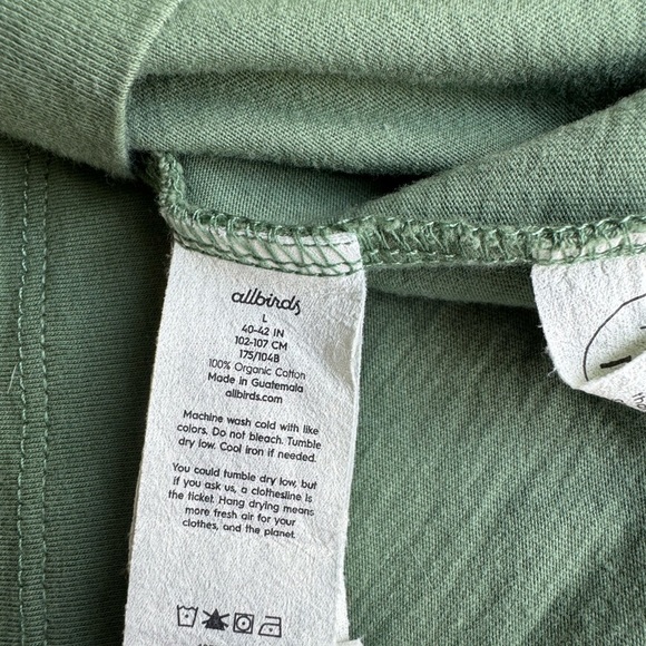 Allbirds Men’s Green Tee - Picture 4 of 4